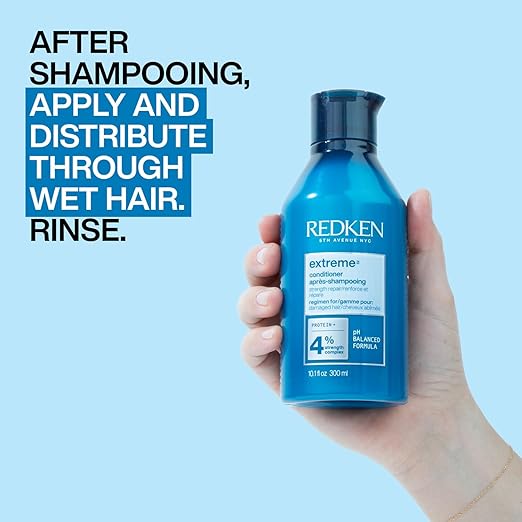 REDKEN Conditioner, For Damaged Hair, Protein, Strength Repair, Extreme