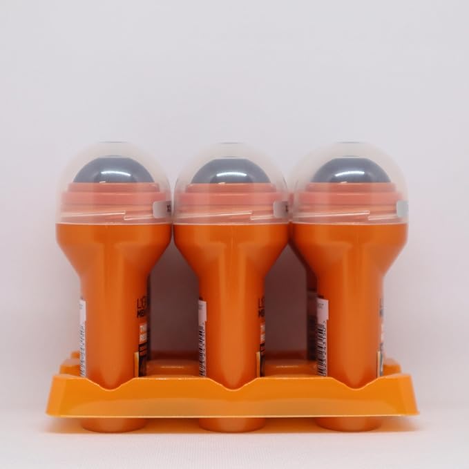 L'Oréal Paris Men Expert 48H Thermic Resist Anti-Perspirant Roll On Deodorant for Men, 50ml Pack of 6, Bulk Buy